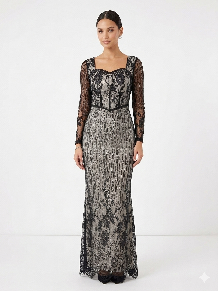 Lace Dress 4239