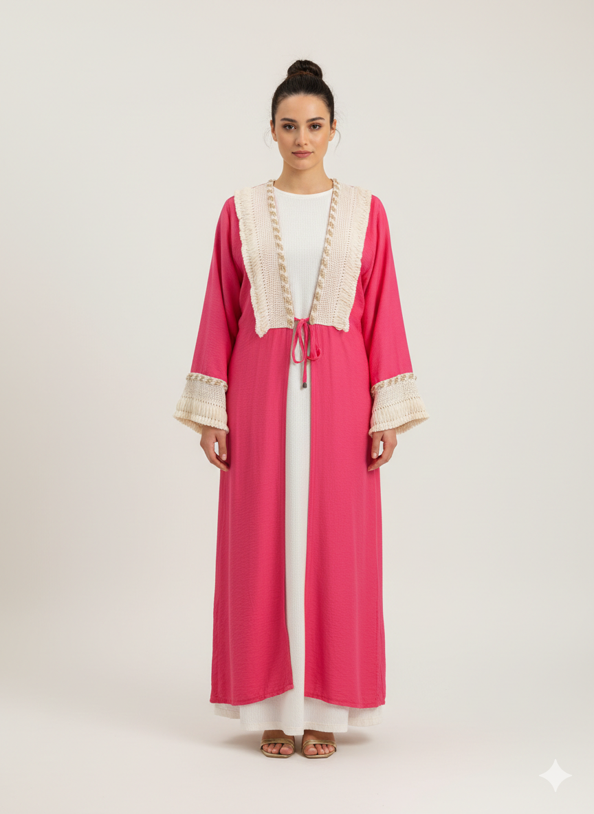 Pink Kaftan+Dress 121
