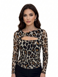 Chiffon Tiger Top 913