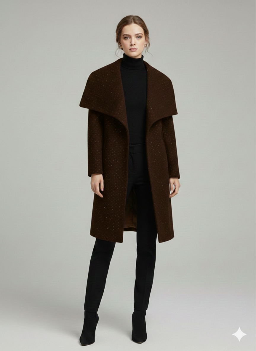 Long Glittery Coat 2012