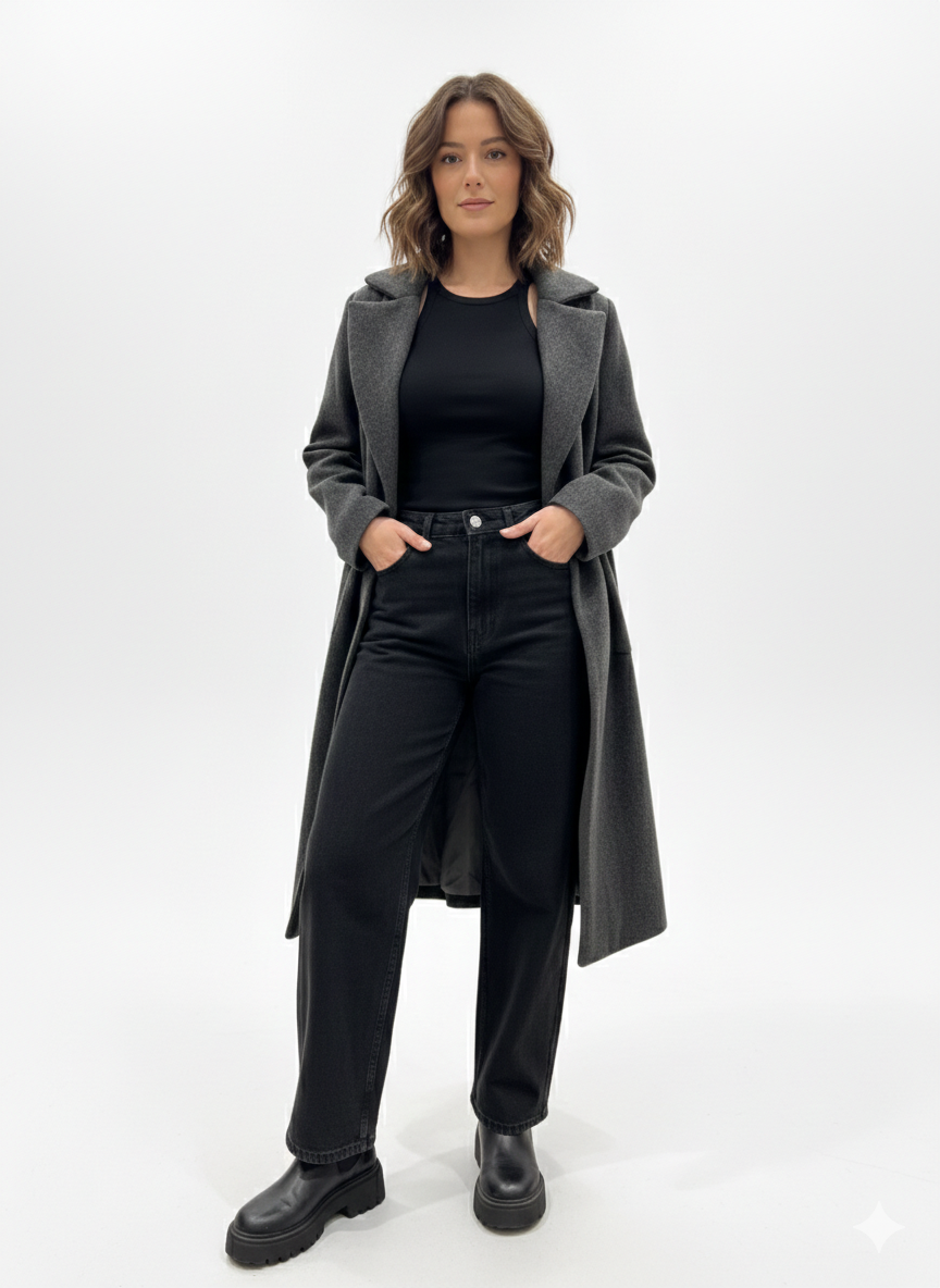 Gray coat 7102