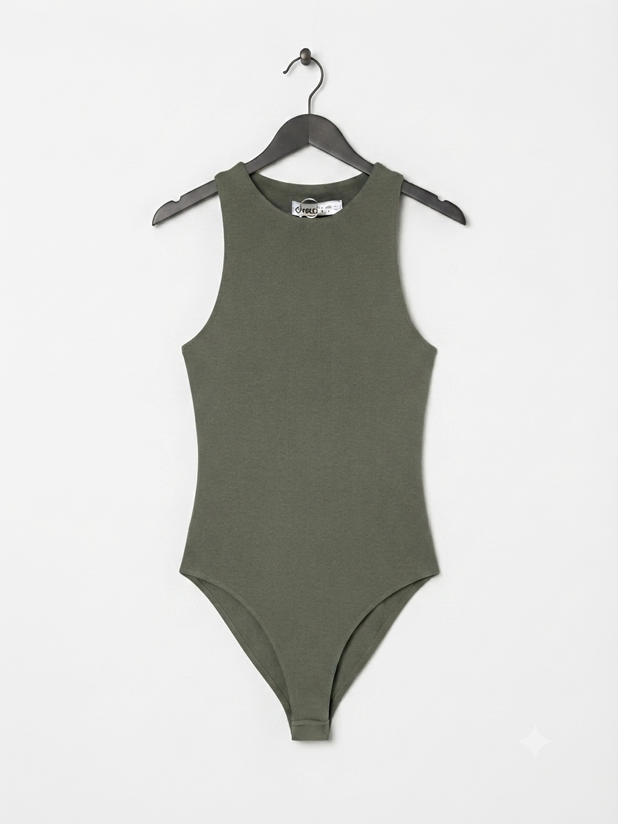 Round Neck Body Suit 17395