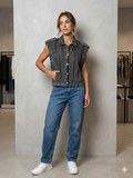 Denim Vest 244