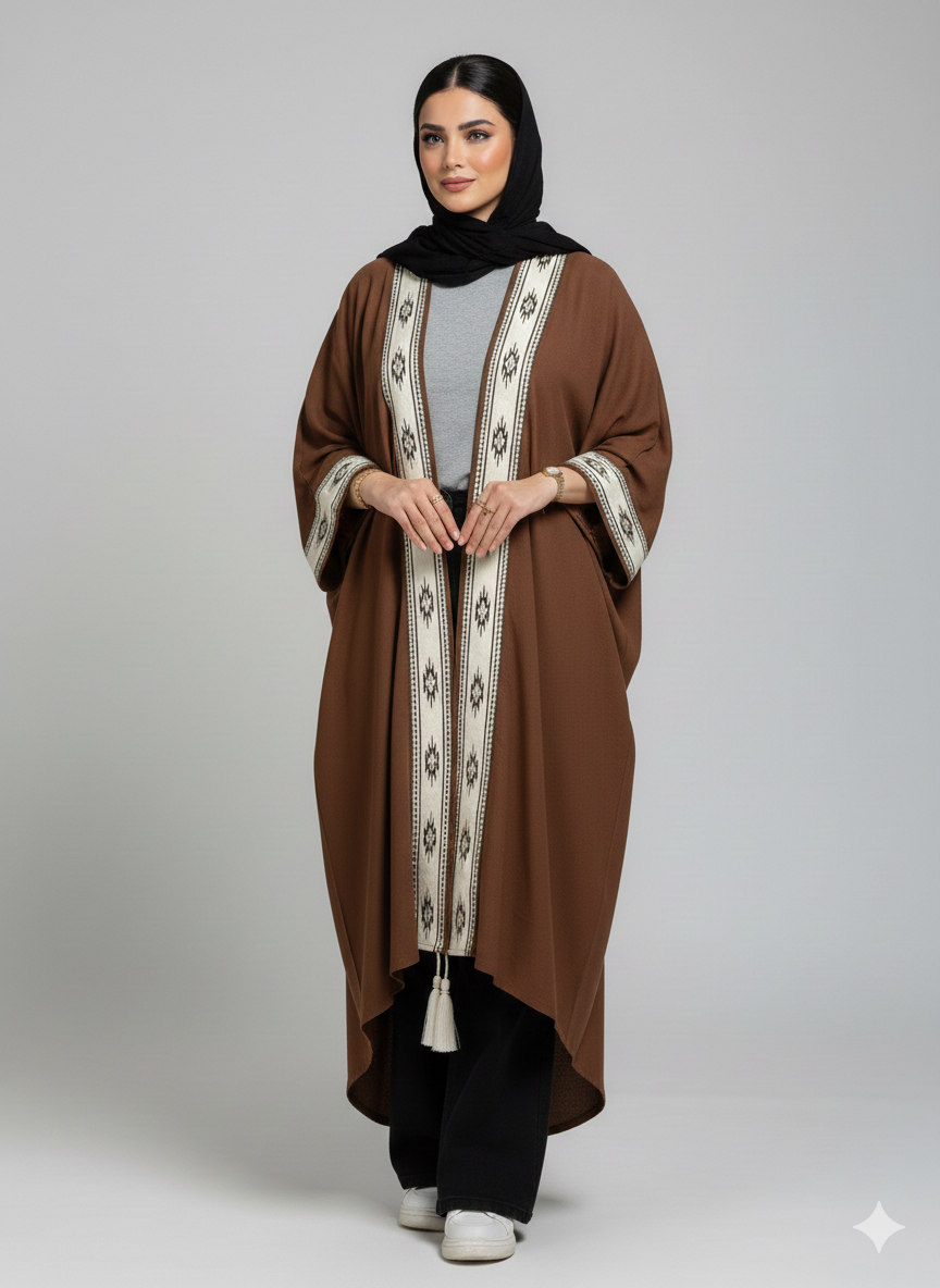 Brown Kaftan 80052