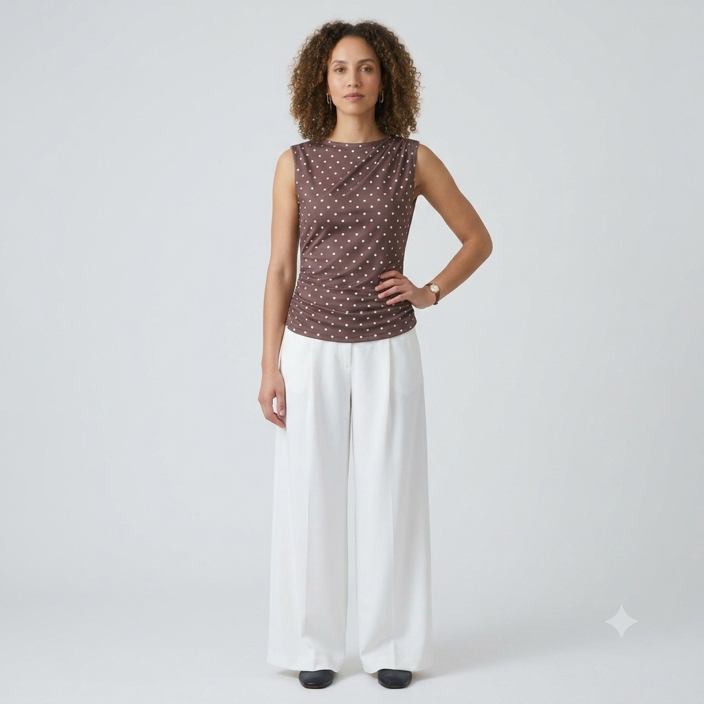 Polka Dot Top 1278