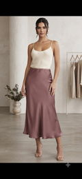 Satin Skirt 6103