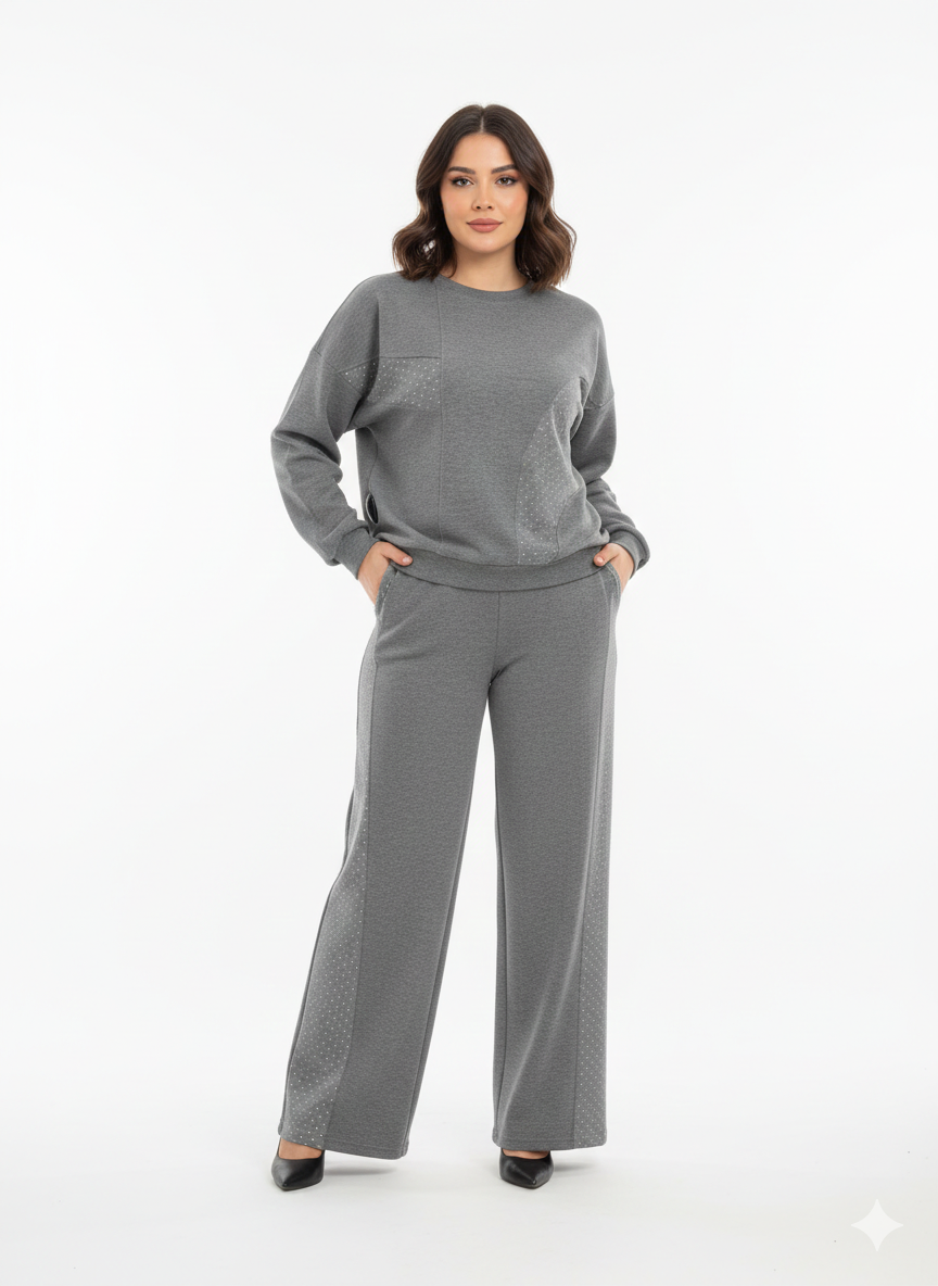 Comfy glittery suit 2300