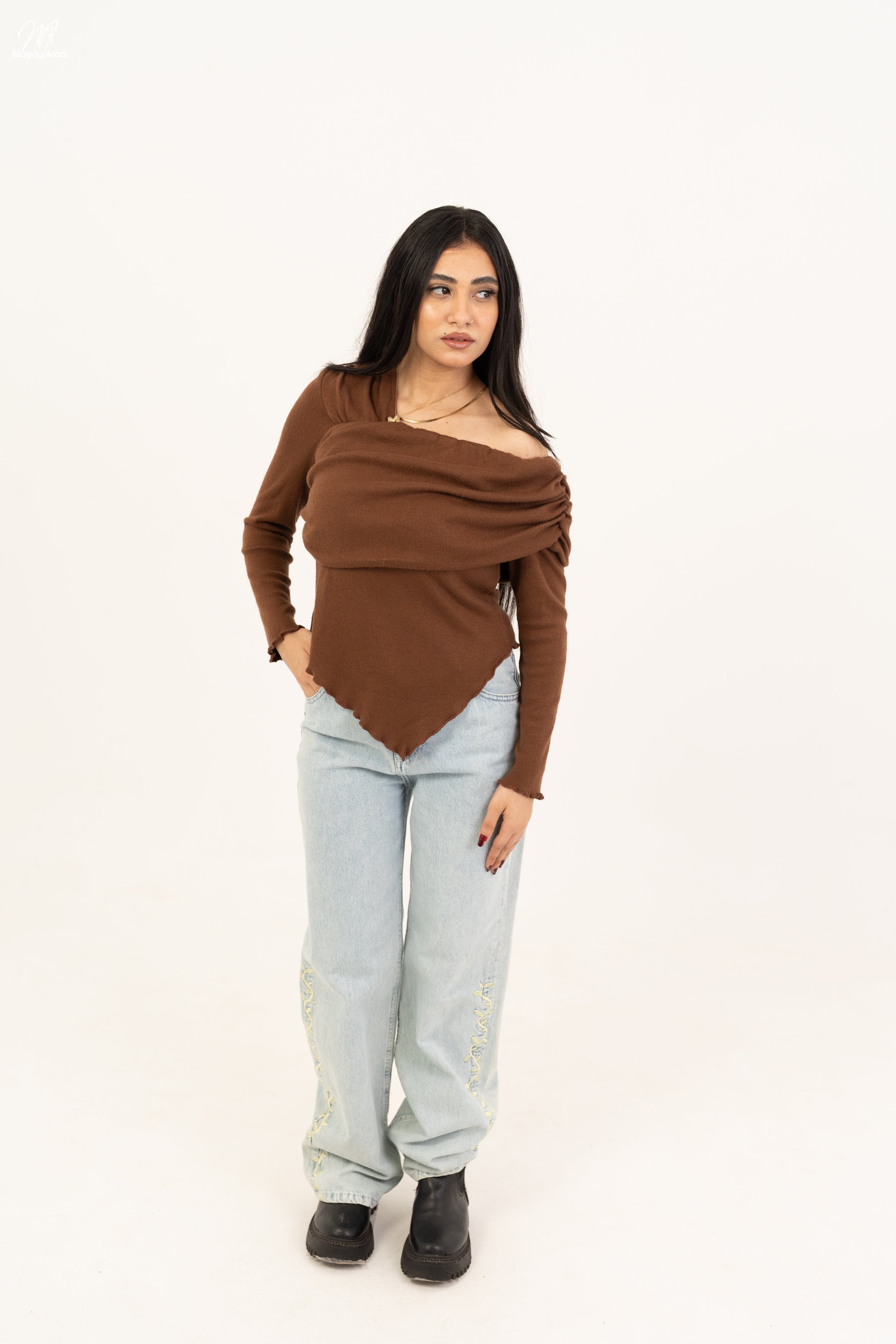 One Shoulder Top 1101