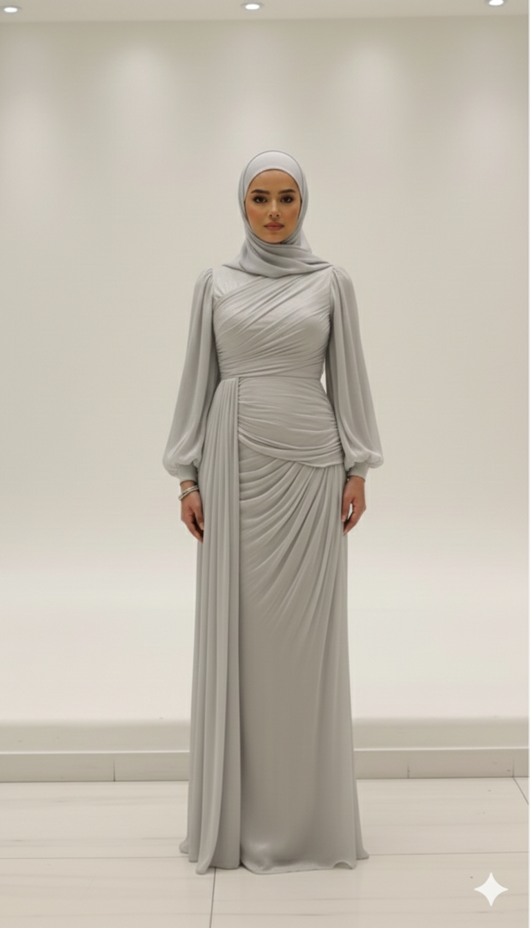 Gray Dress 1112